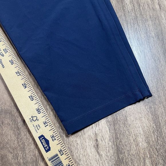 New Asics Calvary Warriors Woven Track Bottom With Pockets Men's Large Navy - Picture 12 of 16